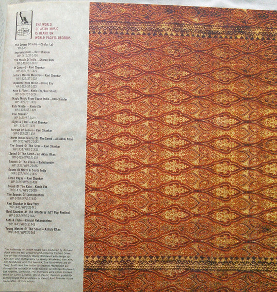 The Anthology Of Indian Music Volume One - Various