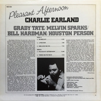 Pleasant Afternoon - Earland, Charles