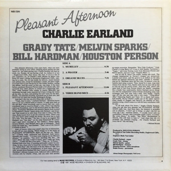 Pleasant Afternoon - Earland, Charles
