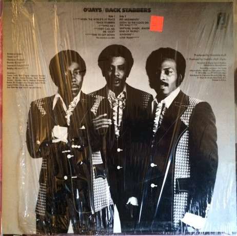 Back Stabbers - O'Jays