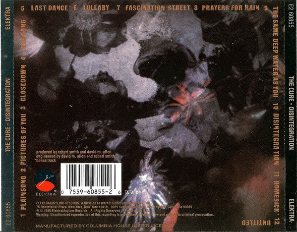 Disintegration - Cure, The
