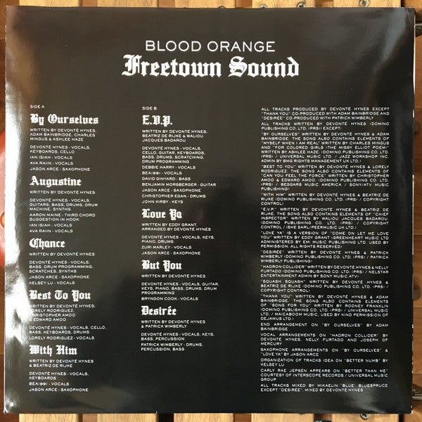 Freetown Sound [Vinyl] - Blood Orange