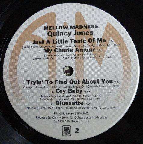 Mellow Madness - Jones, Quincy
