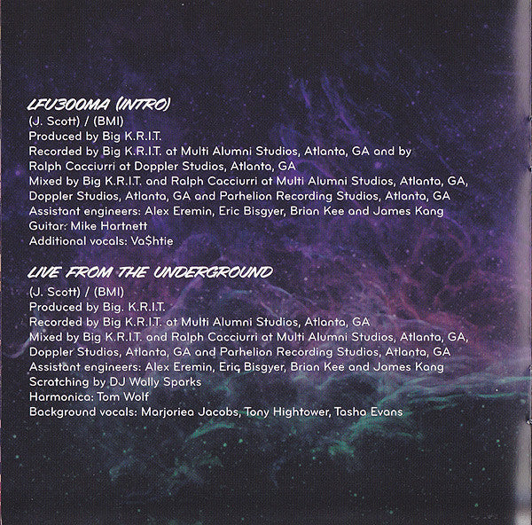 Live From The Underground - Big K.R.I.T.