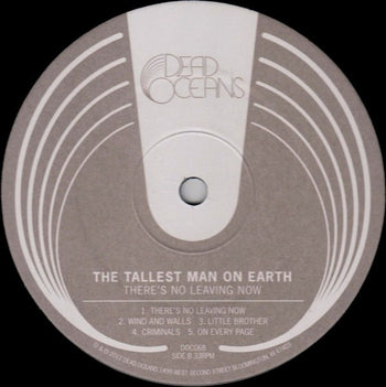 There's No Leaving Now - Tallest Man On Earth, The