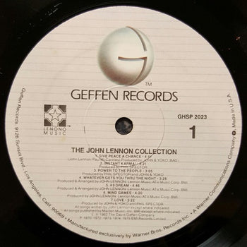 The John Lennon Collection - Lennon, John