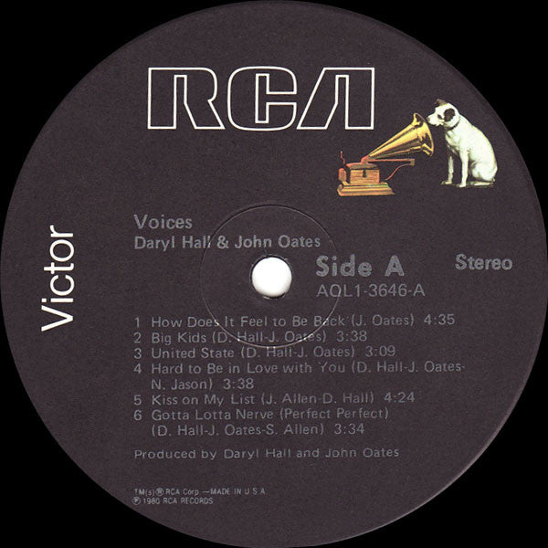 Voices - Hall, Daryl & John Oates