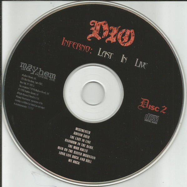 Inferno: Last In Live - Dio