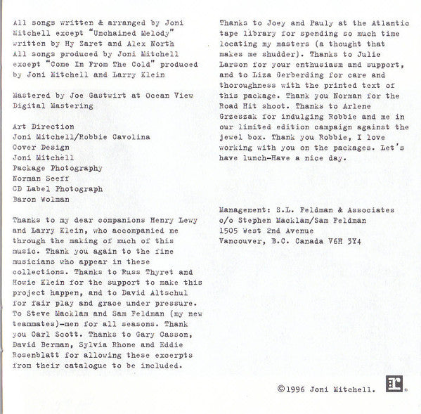 Hits - Mitchell, Joni