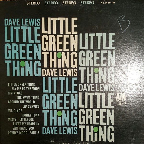 Little Green Thing - Lewis, Dave