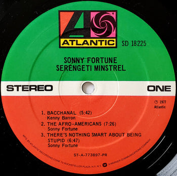 Serengeti Minstrel - Fortune, Sonny