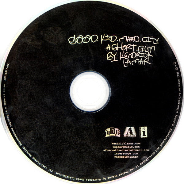 Good Kid: M.A.A.D City - Kendrick Lamar [CD]