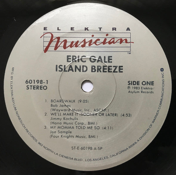 Island Breeze - Gale, Eric