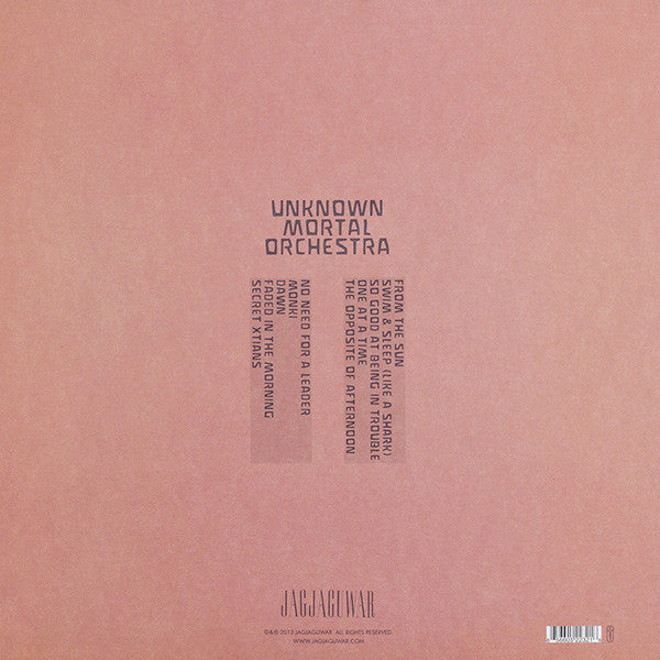 Ii - Unknown Mortal Orchestra