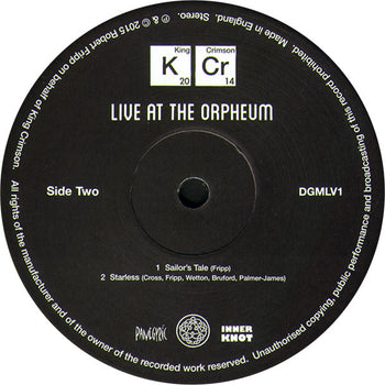 Live At The Orpheum - King Crimson