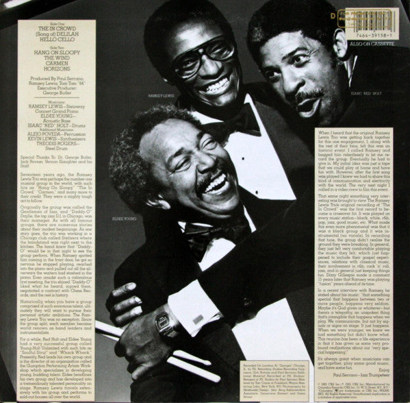 Reunion - Lewis, Ramsey Trio