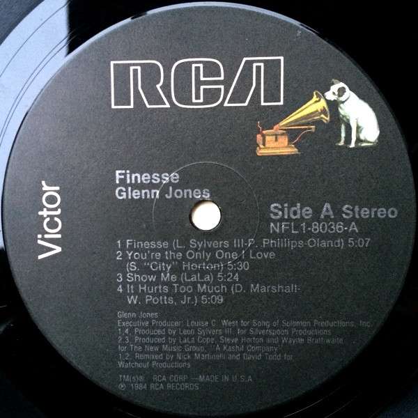 Finesse - Jones, Glenn
