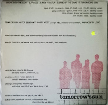 Tomorrow's Sun - Modern Logic