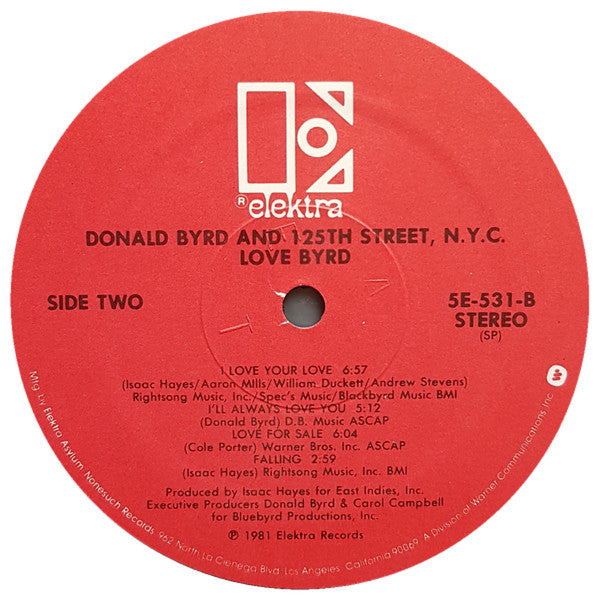Love Byrd - Donald Byrd & 125th Street, N.Y.C.