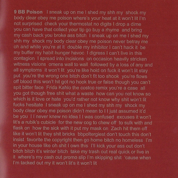 Bottomless Pit - Death Grips [CD]