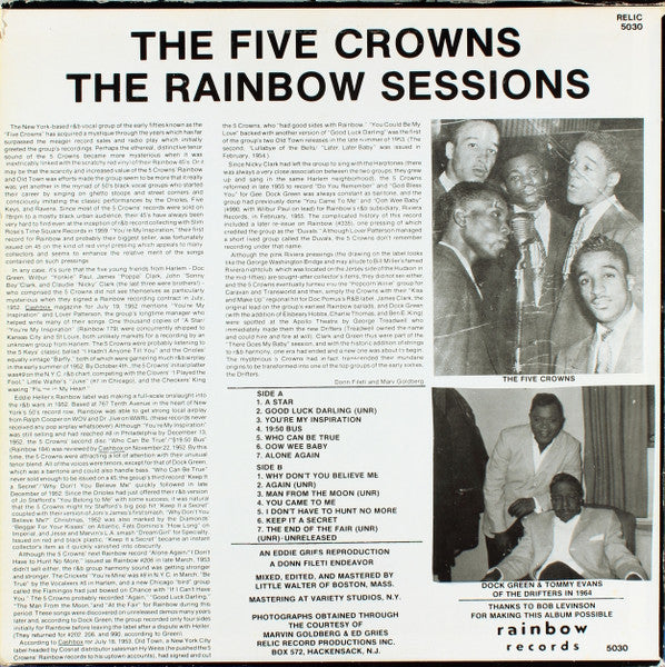 The Rainbow Sessions - The Five Crowns