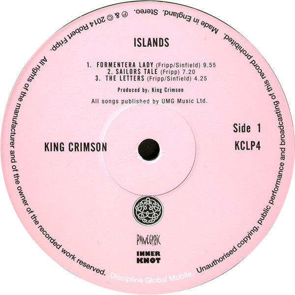 Islands - King Crimson [LP]