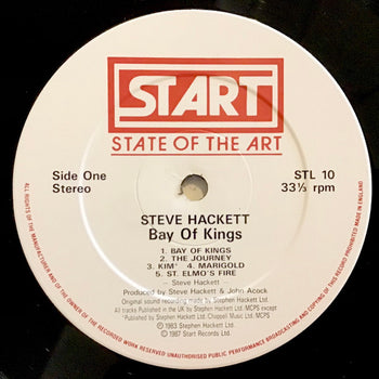 Bay Of Kings - Hackett, Steve