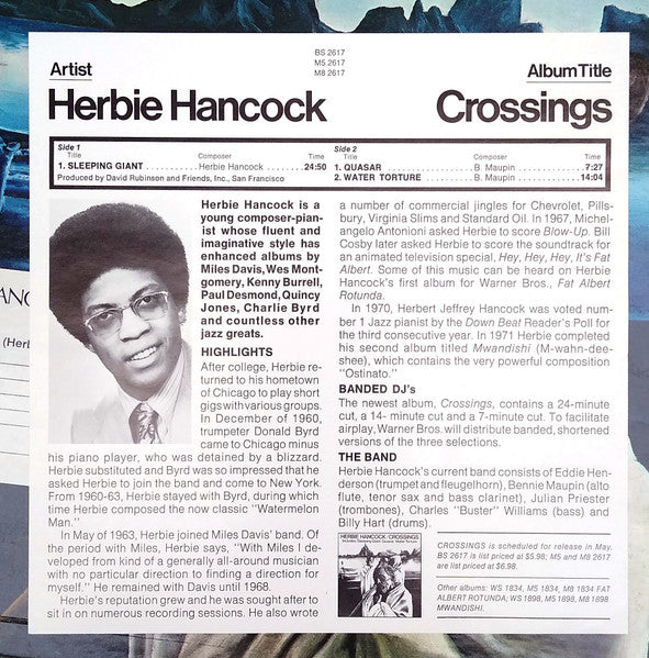 Crossings - Hancock, Herbie