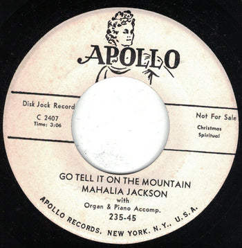 Go Tell It On The Mountain / Silent Night, Holy Ni - Jackson, Mahalia