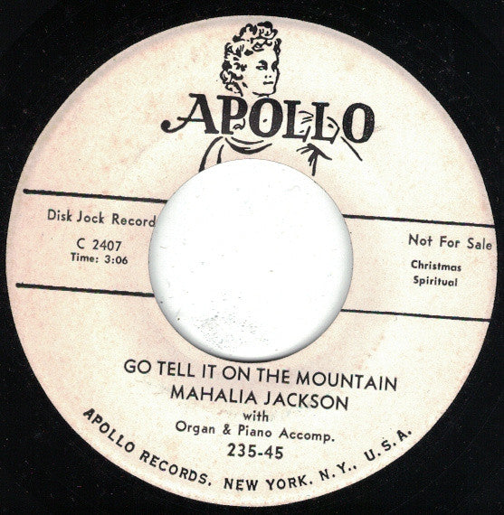 Go Tell It On The Mountain / Silent Night, Holy Ni - Jackson, Mahalia
