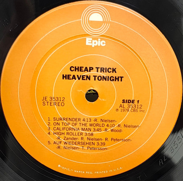 Heaven Tonight - Cheap Trick