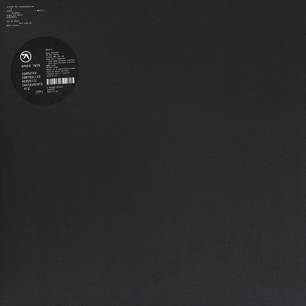 Computer Controlled Acoustic Instruments, Pt. 2 Ep - Aphex Twin