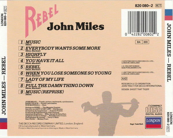 Rebel - Miles, John