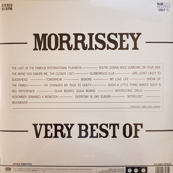 Very Best Of - Morrissey