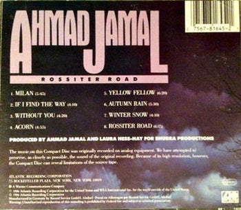 Rossiter Road - Jamal, Ahmad