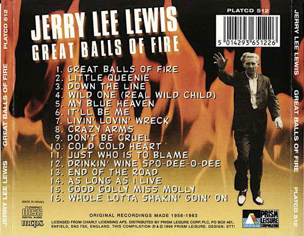 Great Balls Of Fire - Lewis, Jerry Lee