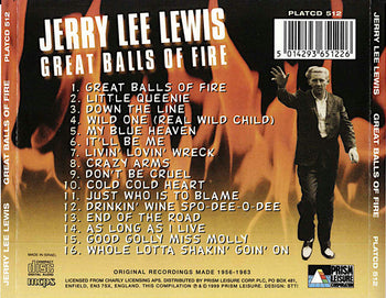Great Balls Of Fire - Lewis, Jerry Lee