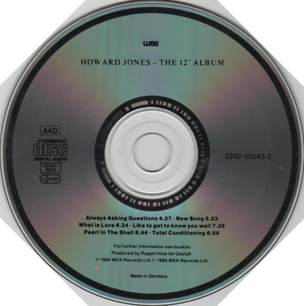 The 12" Album - Jones, Howard