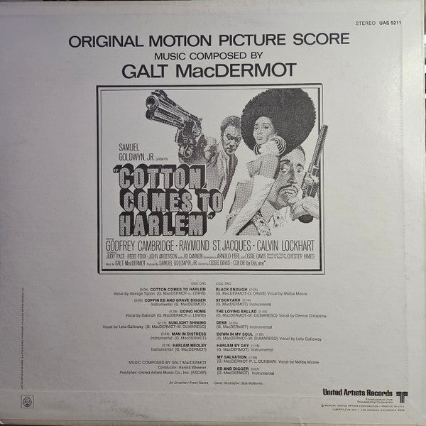 Cotton Comes To Harlem (Original Motion Picture Sc - MacDermot, Galt