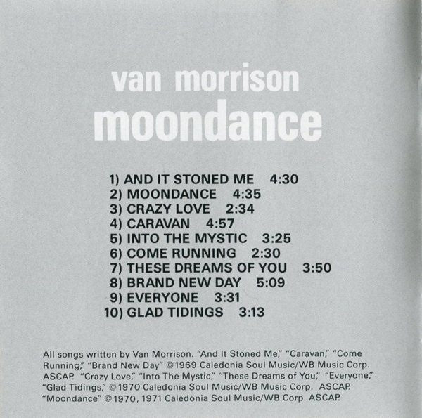 Moondance - Morrison, Van
