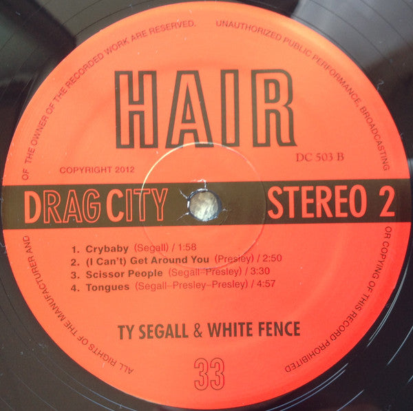Hair - Segall, Ty And White Fence