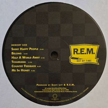 Out Of Time: 25th Anniversary Edition [LP] - R.E.M.