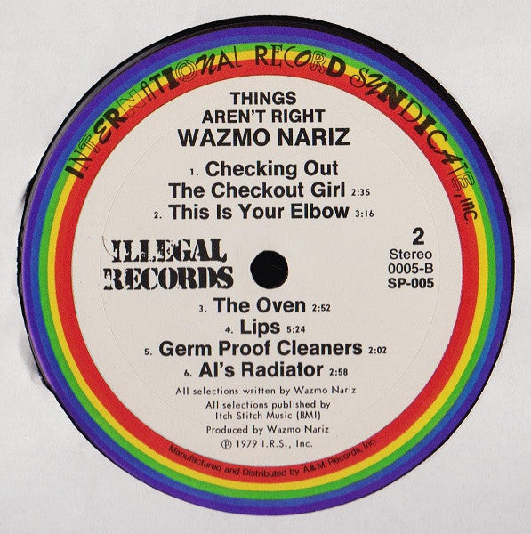 Things Aren't Right - Nariz, Wazmo