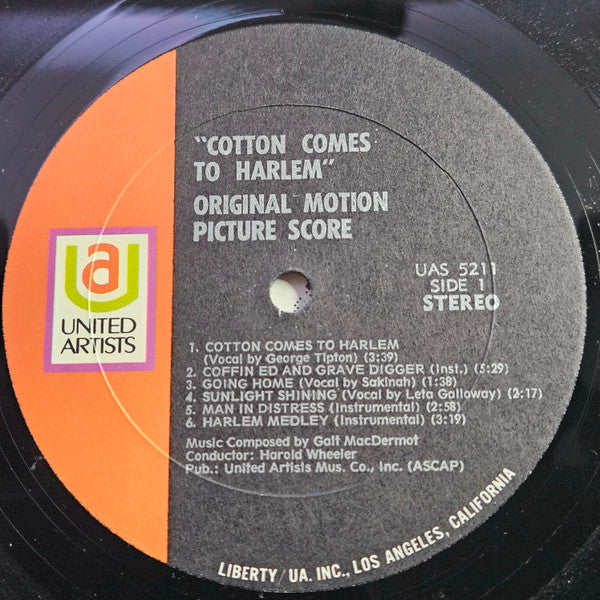 Cotton Comes To Harlem (Original Motion Picture Sc - MacDermot, Galt
