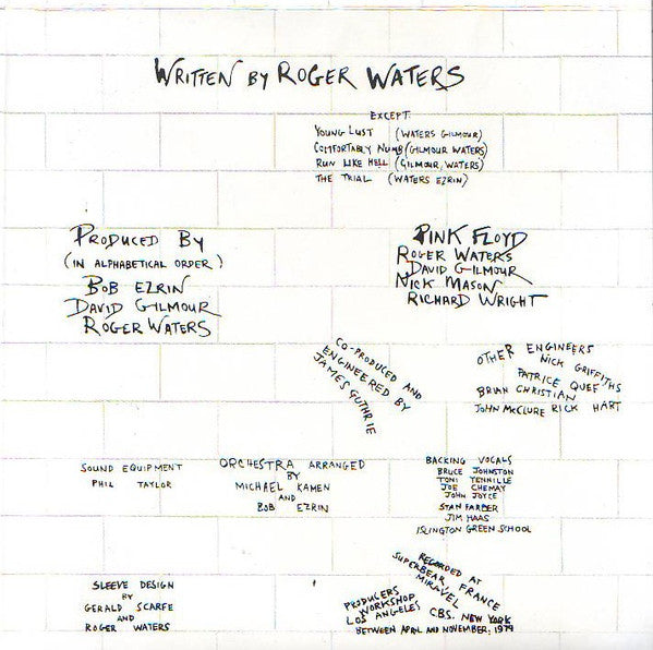 The Wall - Pink Floyd