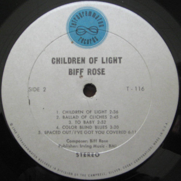 Children Of Light - Rose, Biff