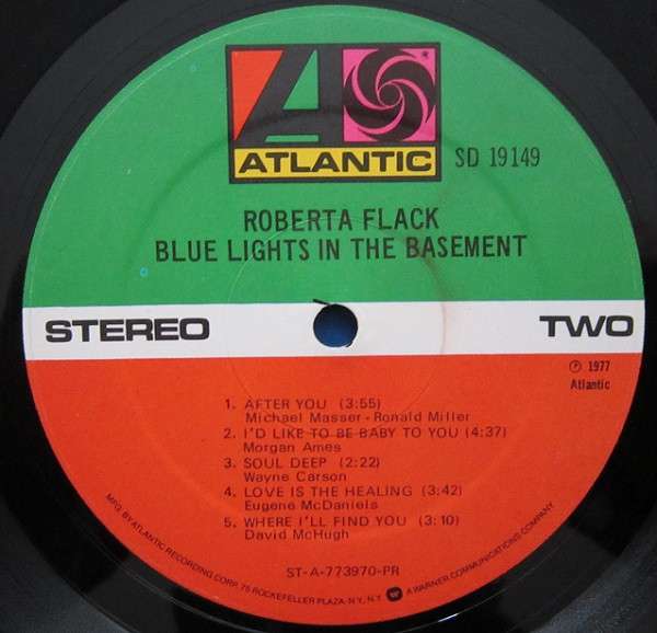 Blue Lights In The Basement - Flack, Roberta
