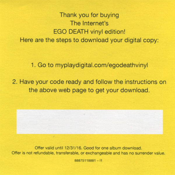 Ego Death [Vinyl] - The Internet