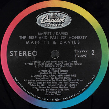 The Rise And Fall Of Honesty - Maffitt/ Davies