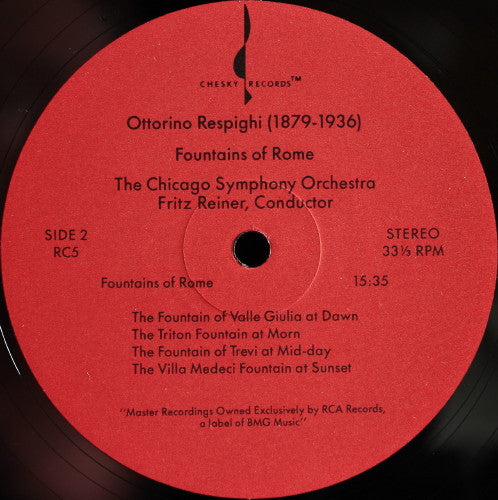 Pines Of Rome / Fountains Of Rome - Ottorino Respighi